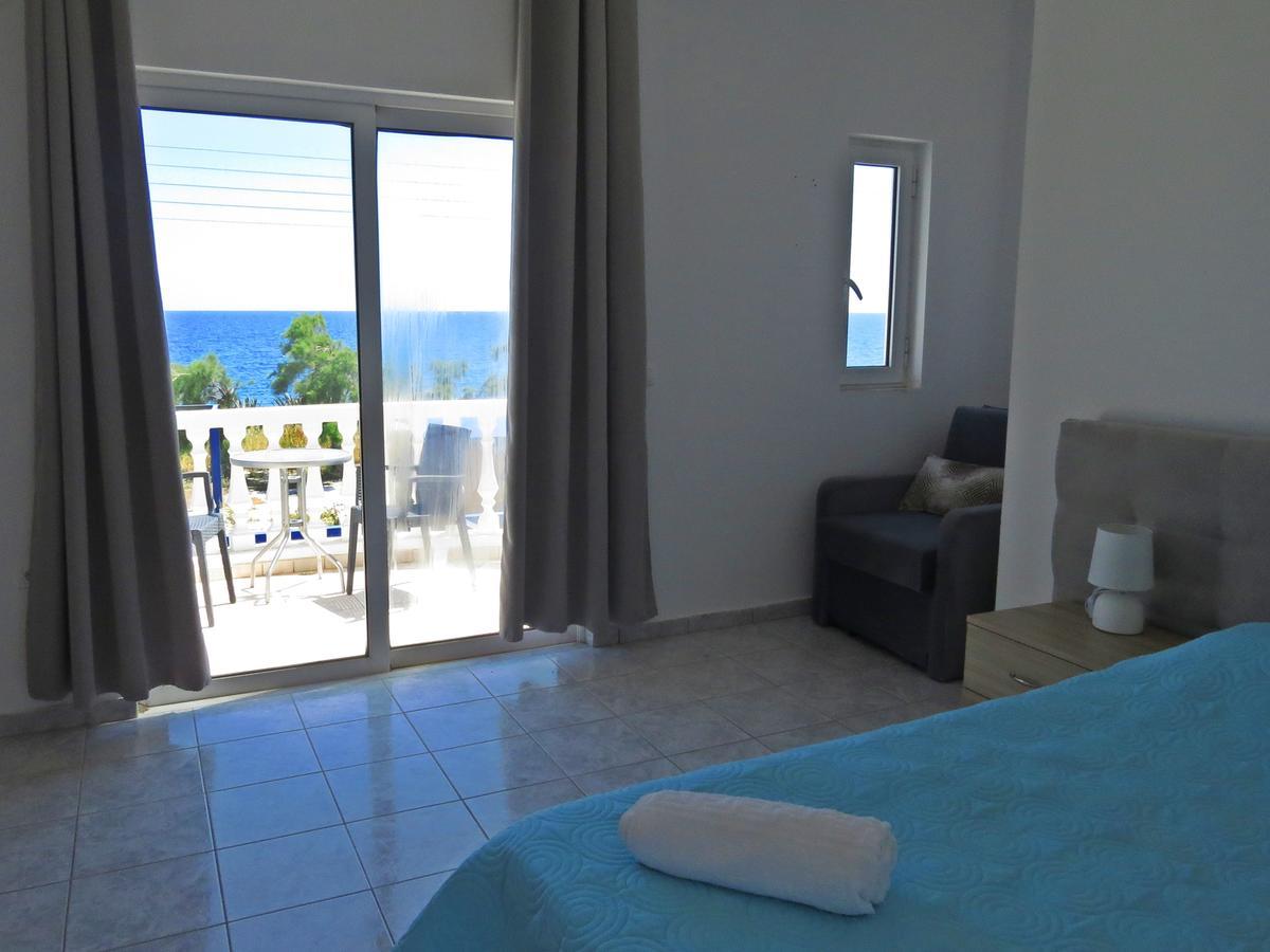 Loukas Beach Rooms Kiotari Exteriör bild