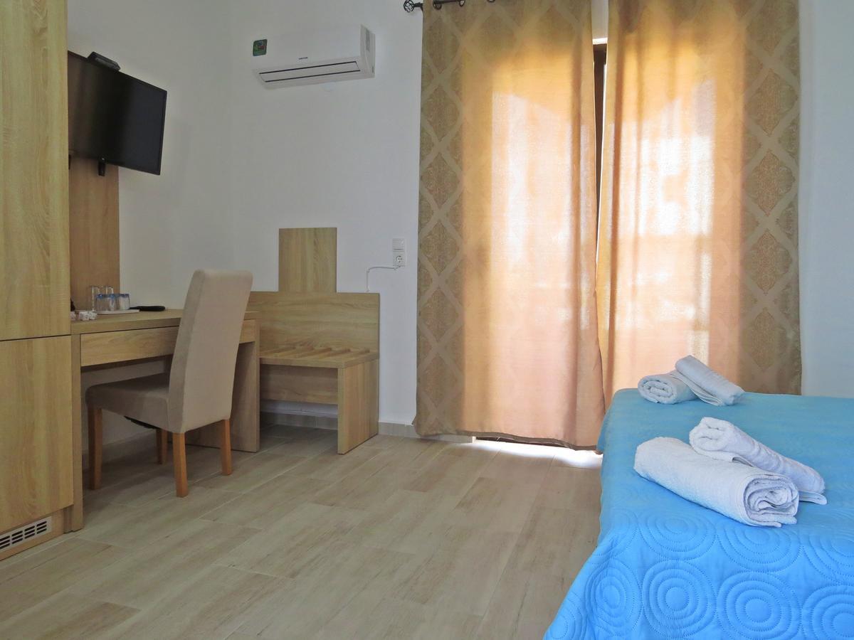 Loukas Beach Rooms Kiotari Exteriör bild