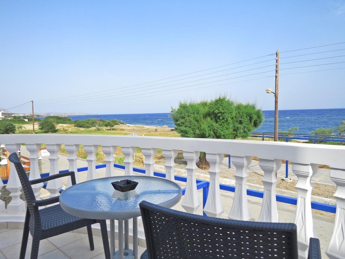 Loukas Beach Rooms Kiotari Exteriör bild