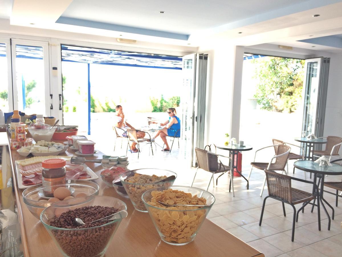 Loukas Beach Rooms Kiotari Exteriör bild